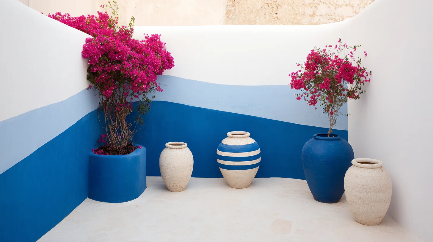 Garden and patio virtual background